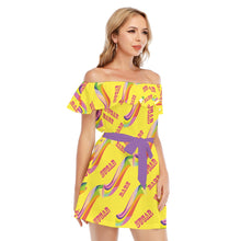 Load image into Gallery viewer, Sugar Babe / Off-shoulder Dress With Ruffle
