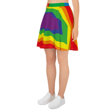 Load image into Gallery viewer, Rainbow Love / Skater Skirt
