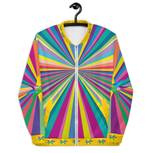 Load image into Gallery viewer, Multi Star / Unisex Bomber Jacket
