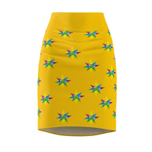Load image into Gallery viewer, Multi Star / Pencil Skirt
