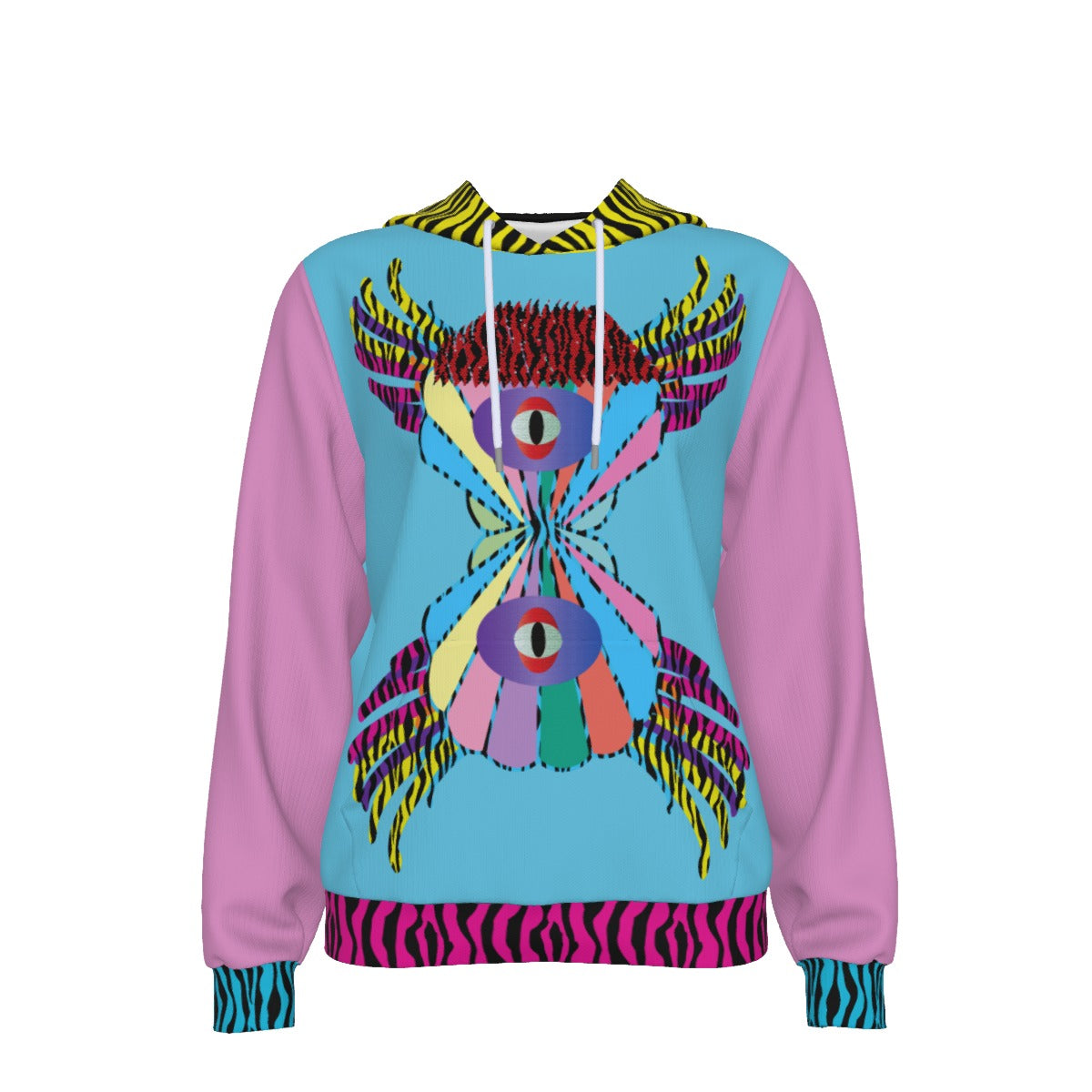 Sea Monster Eco-friendly Unisex Pullover Hoodie