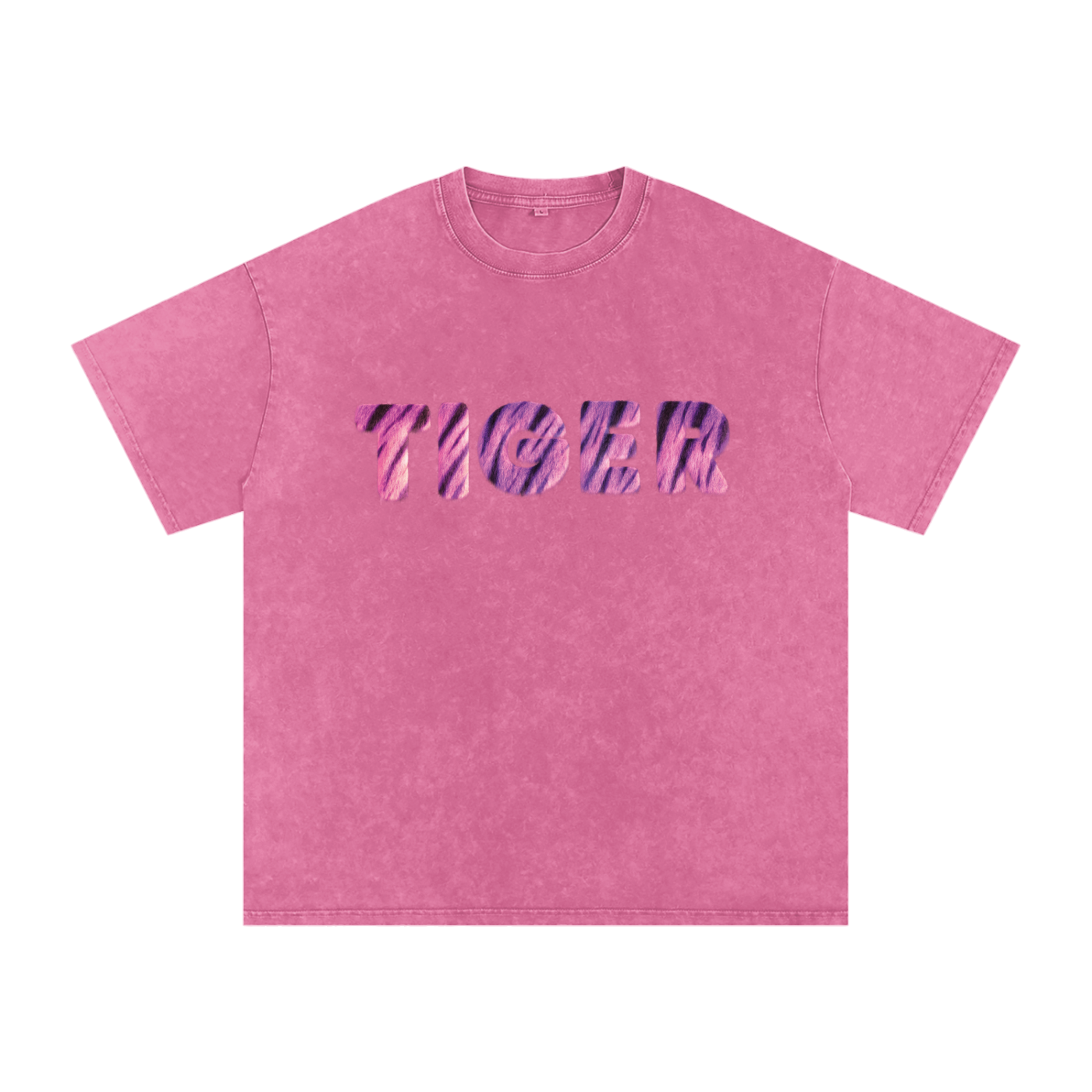 Tiger Balm Premium Quality Acid Wash Unisex Oversized Cotton T-Shirt