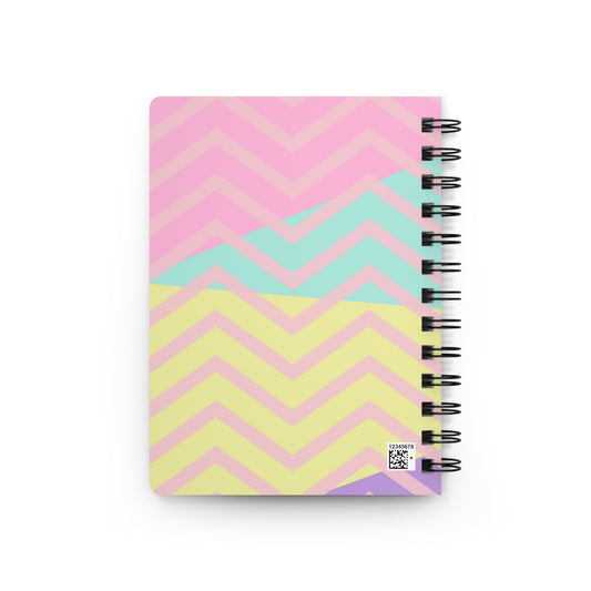 Pastel Smile Spiral Bound Journal