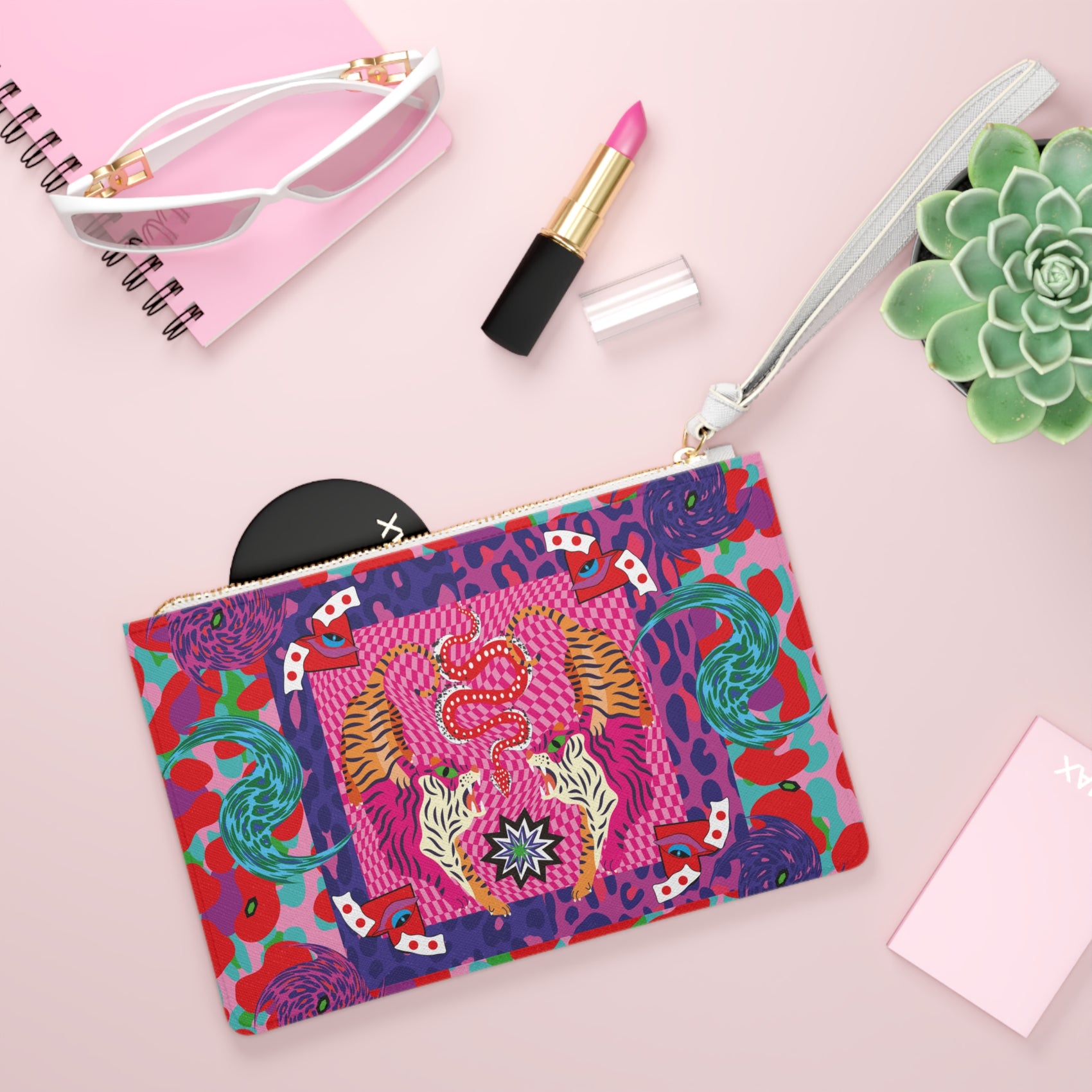 Tiger Balm Clutch Bag