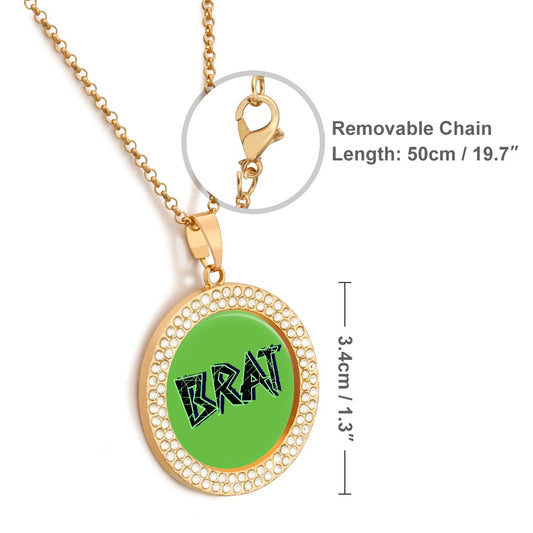 Brat Gold  Necklace