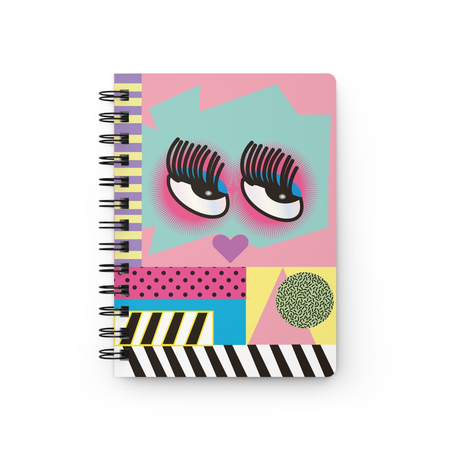 Cute Eyes Spiral Bound Journal