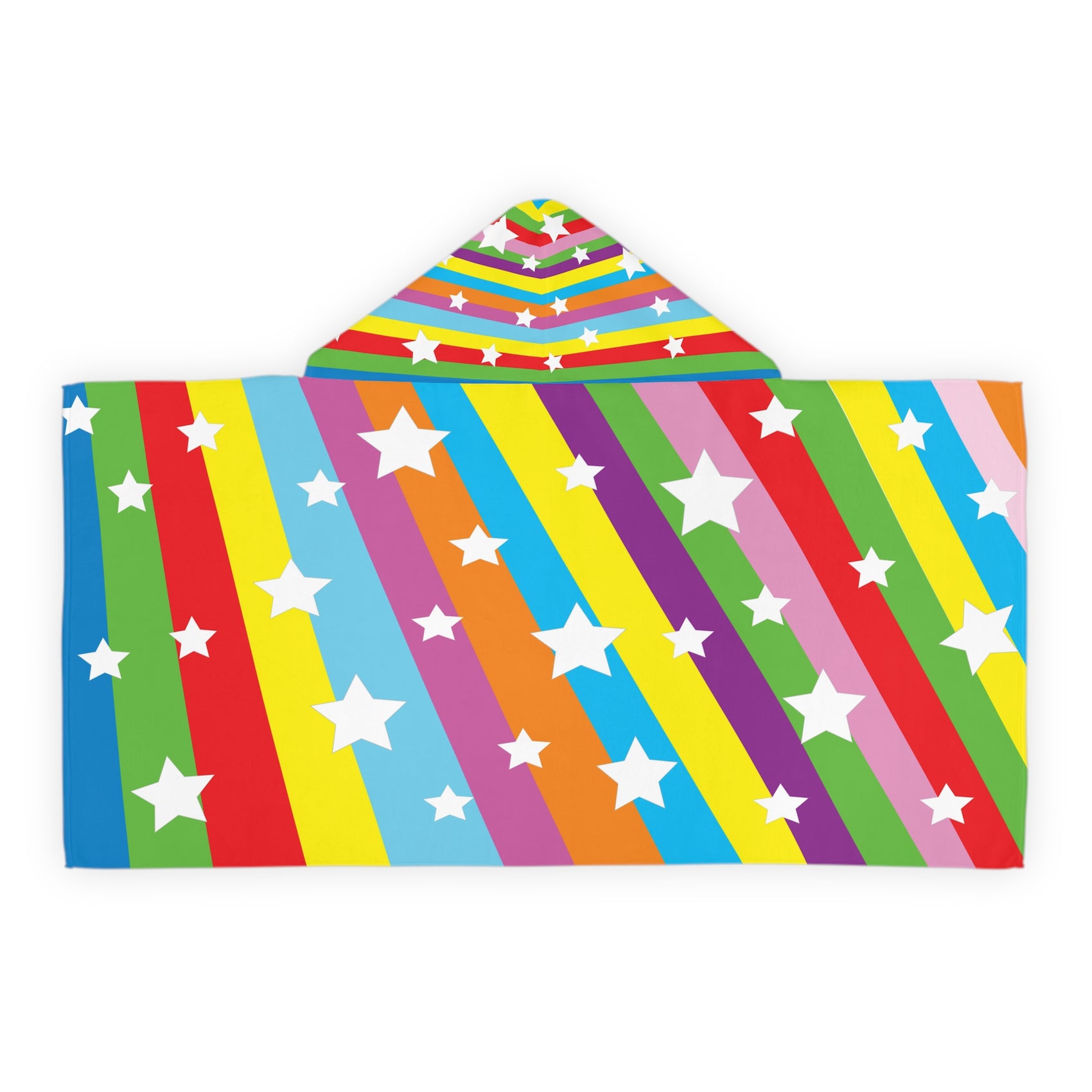 Rainbow Star Youth Towel