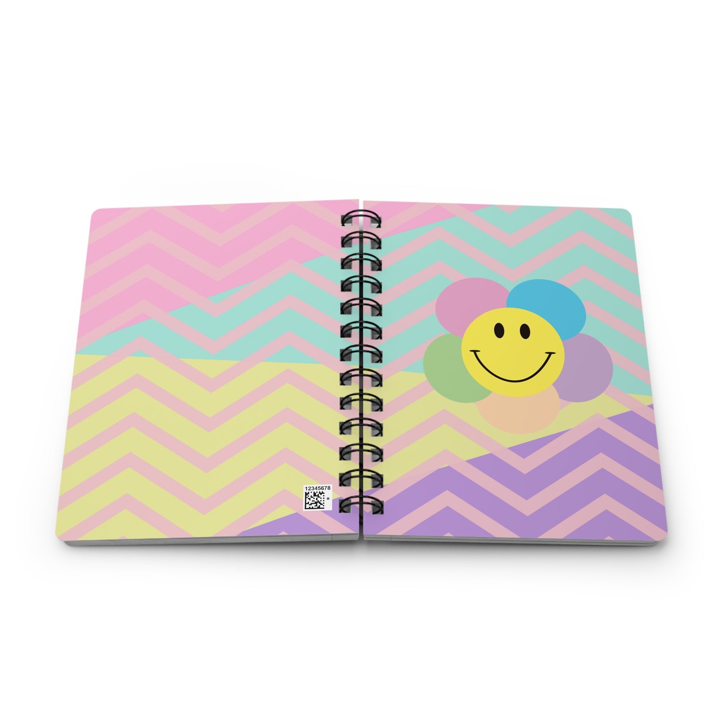 Pastel Smile Spiral Bound Journal