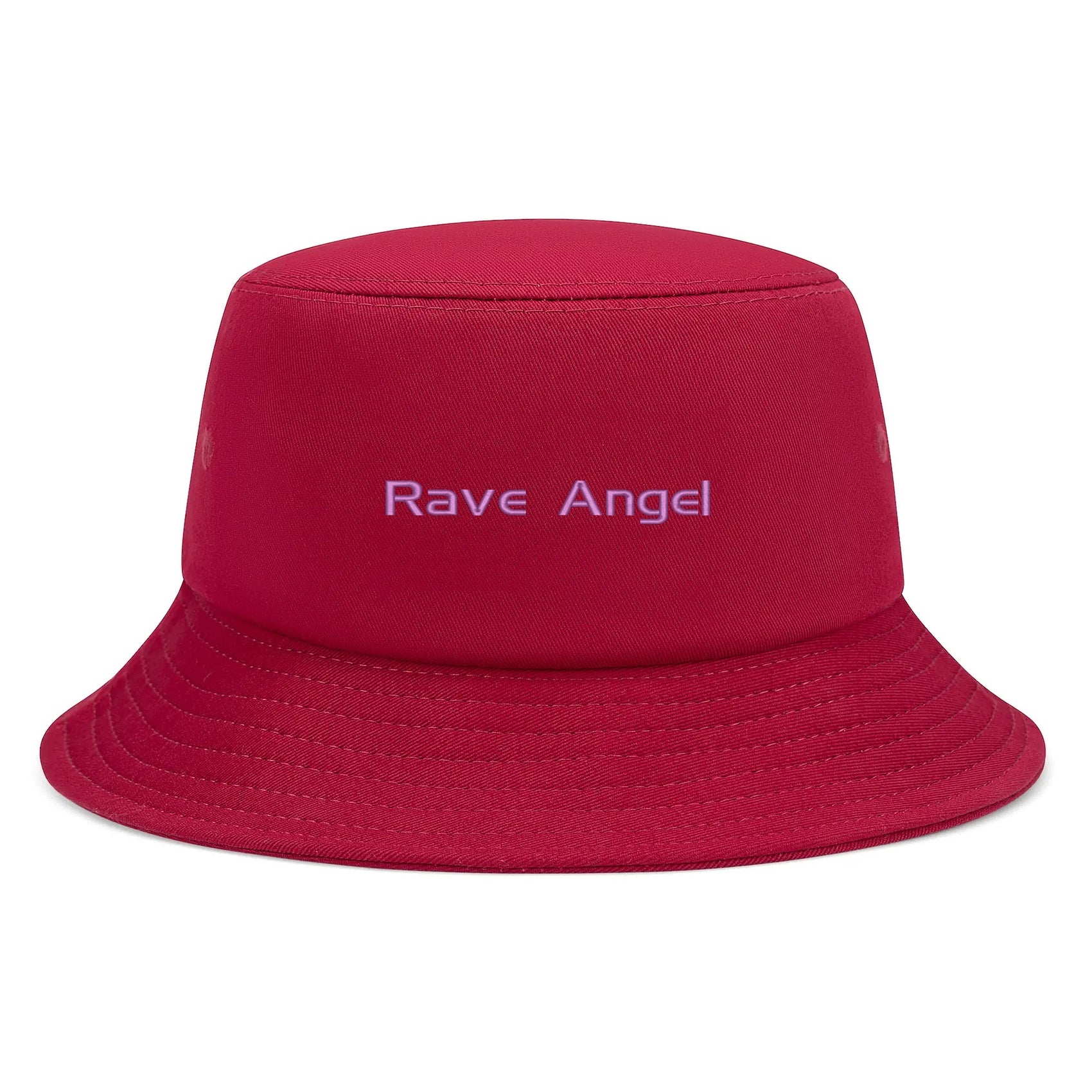 Rave Angel Red Unisex Fashion Bucket Hats