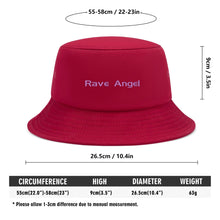 Load image into Gallery viewer, Rave Angel Red Unisex Fashion Bucket Hats
