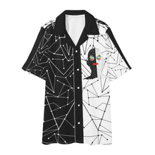 Load image into Gallery viewer, Electric Men Hawaiian Short Sleeve Shirt and Shorts Set
