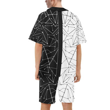 Load image into Gallery viewer, Electric Men Hawaiian Short Sleeve Shirt and Shorts Set
