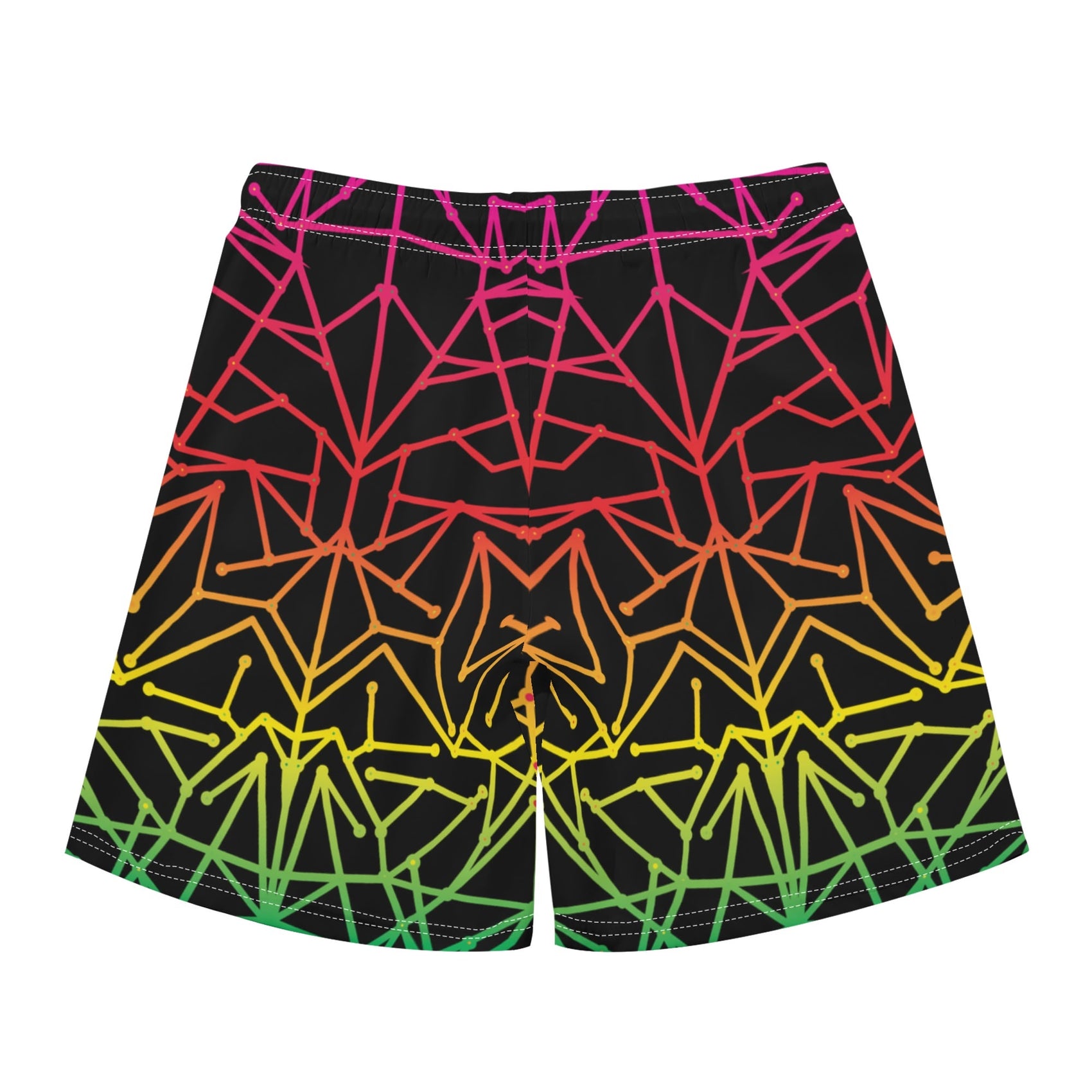 Electric Men's Hawaiian Short Sleeve Shirt and Shorts Set