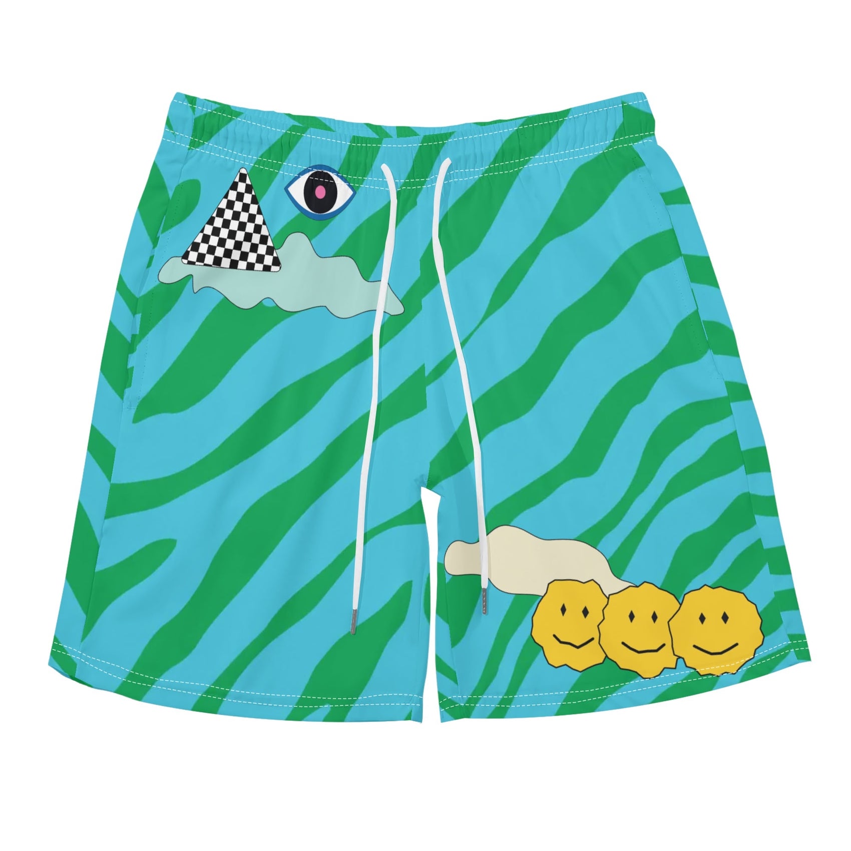 Cosmic Boy Men's Hawaiian Short Sleeve Shirt and Shorts Set