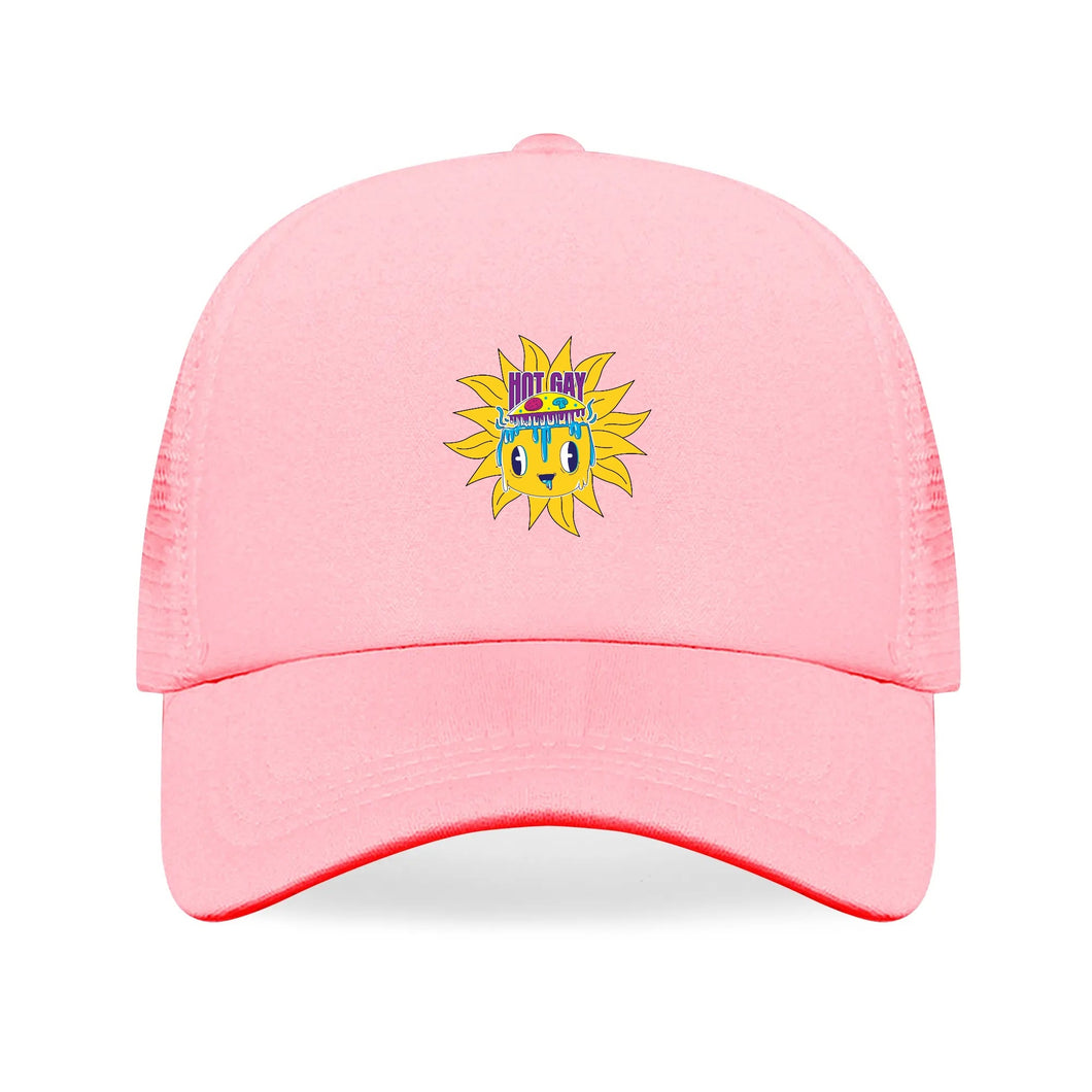 Hot Guy Pink Mesh Cap Hat