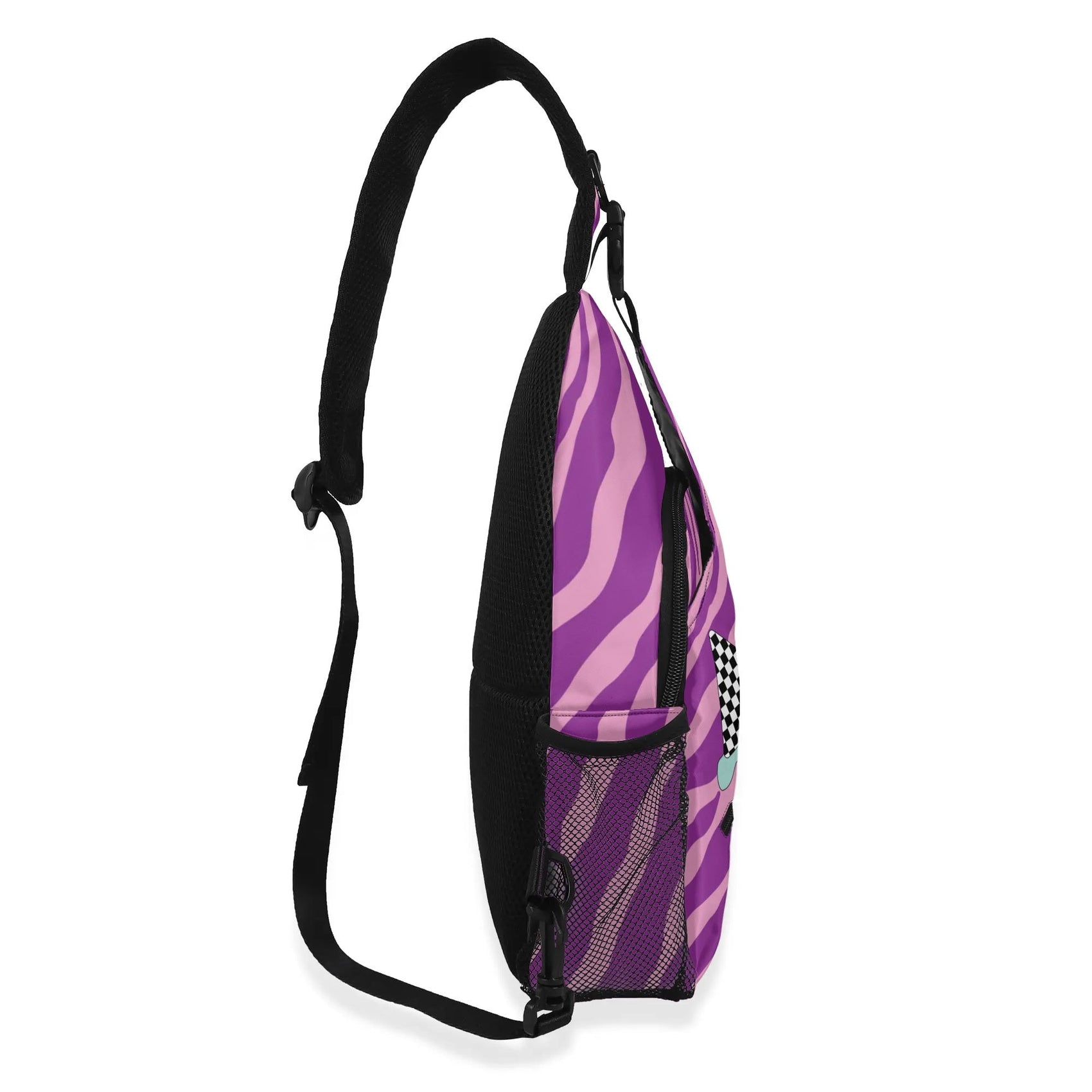 Hot Gay Chest Crossbody Unisex Bag Purple