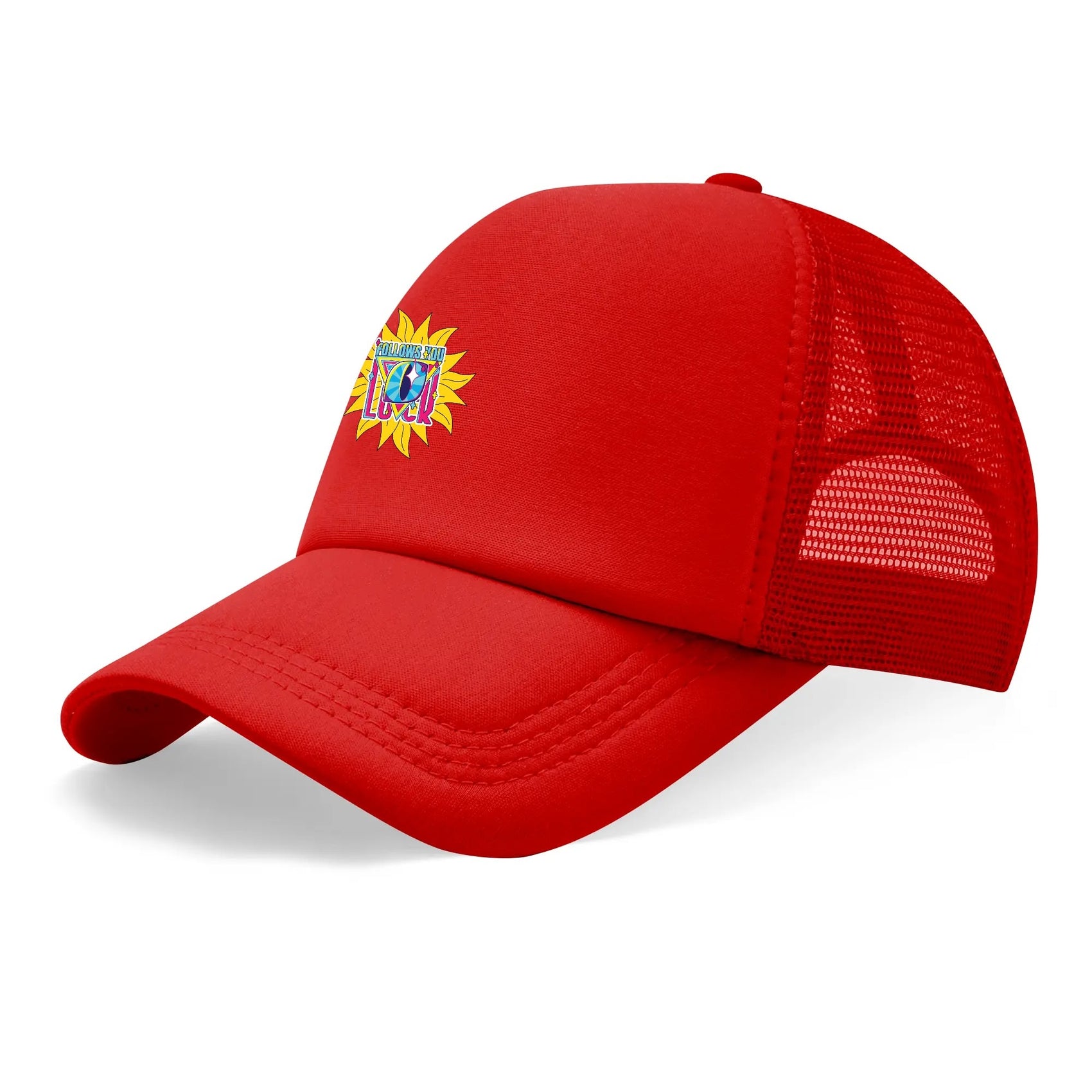 Lover Boy Mesh Cap Unisex Hat Red