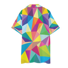 Load image into Gallery viewer, Mosaic Colors Men Hawaiian Short Sleeve Shirt and Shorts Set
