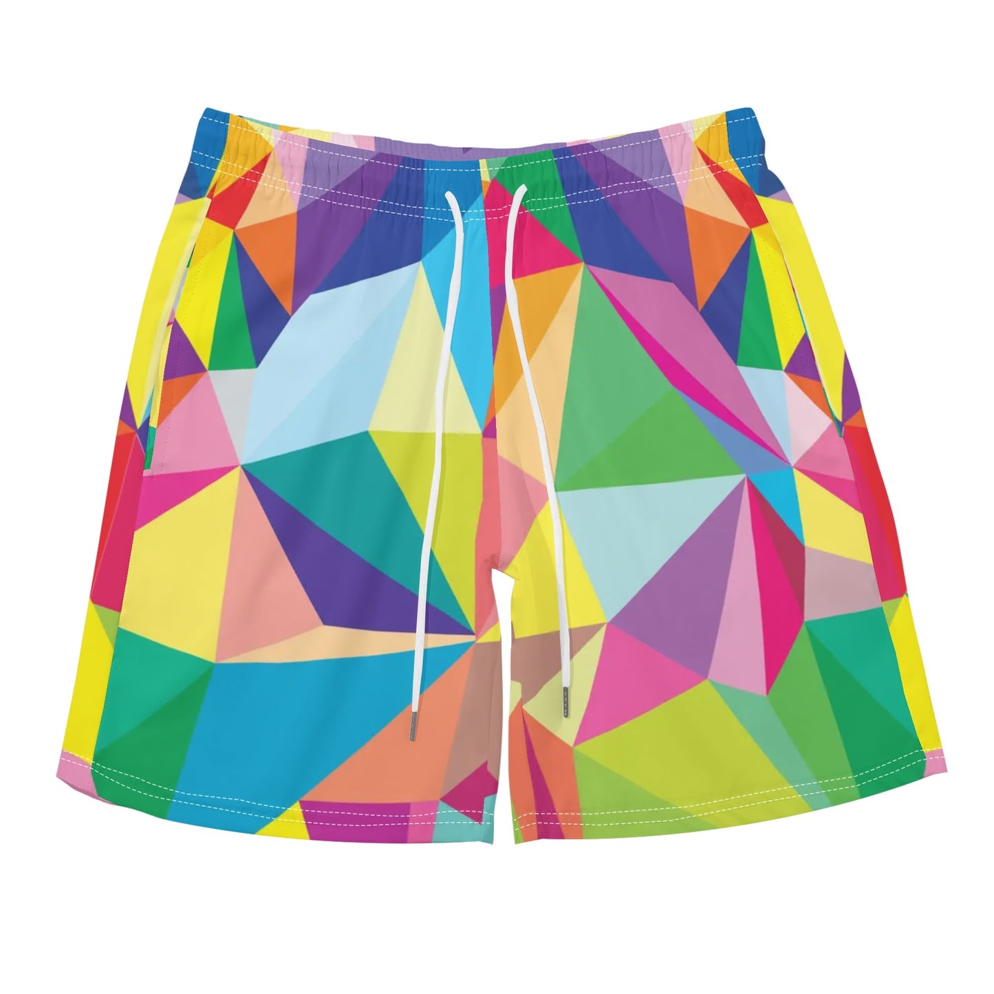 Mosaic Colors Men Hawaiian Short Sleeve Shirt and Shorts Set