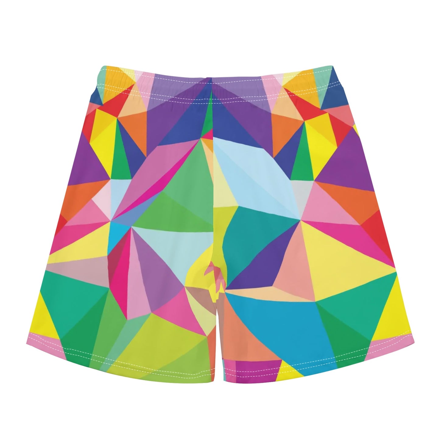Mosaic Colors Men Hawaiian Short Sleeve Shirt and Shorts Set