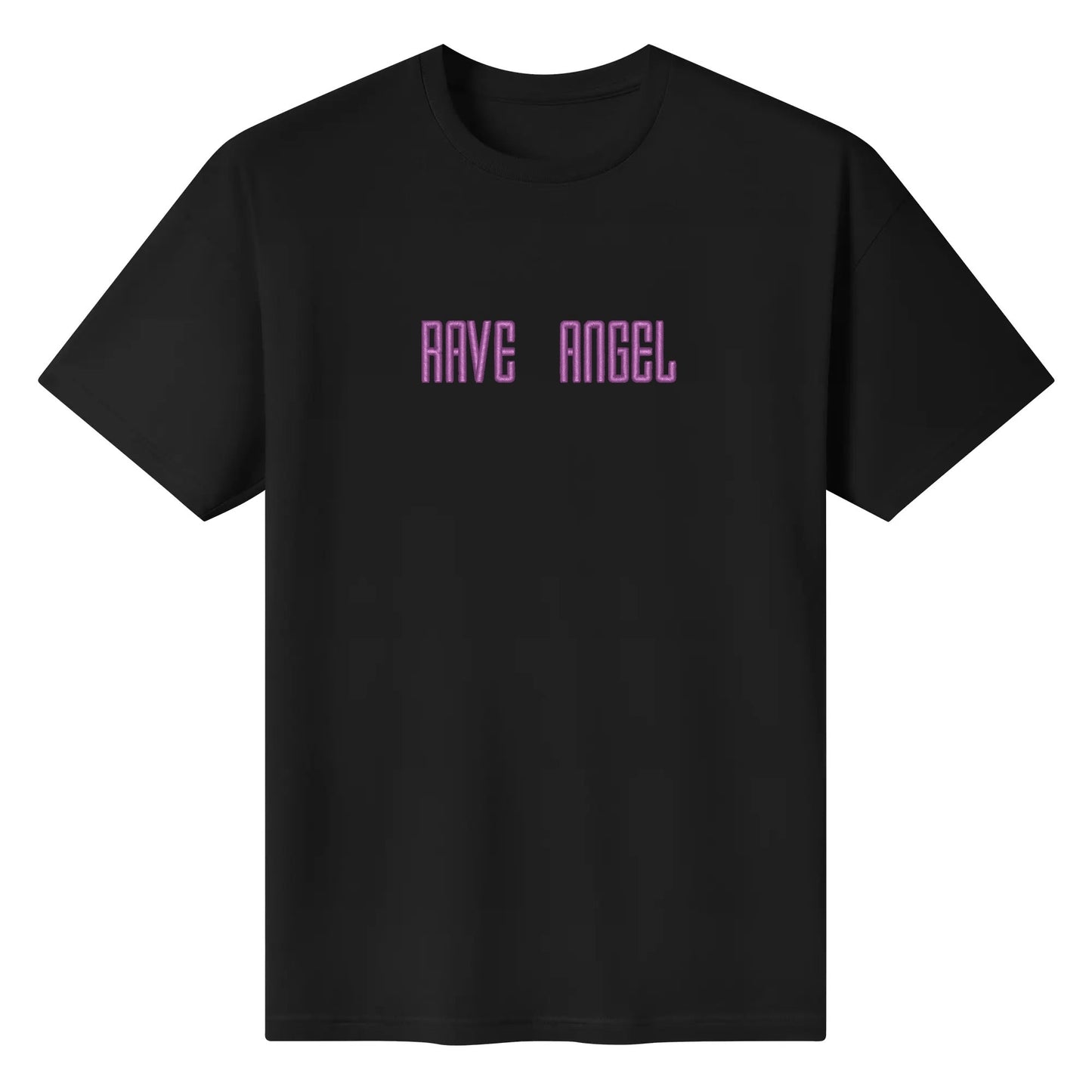 Rave Angel Embroidered Womens Cotton T shirt