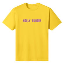 Load image into Gallery viewer, Holly Burger Yellow Cotton T-shirt
