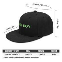 Load image into Gallery viewer, Raver Boy Flat Bill Cap - EDM Festival Essential
