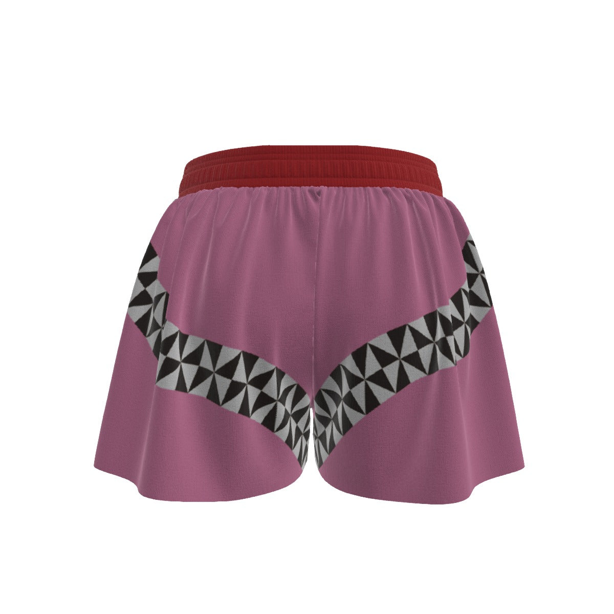 Daily Party Women's Sport Crop Tank Top & Skort With Pocket Set Pink