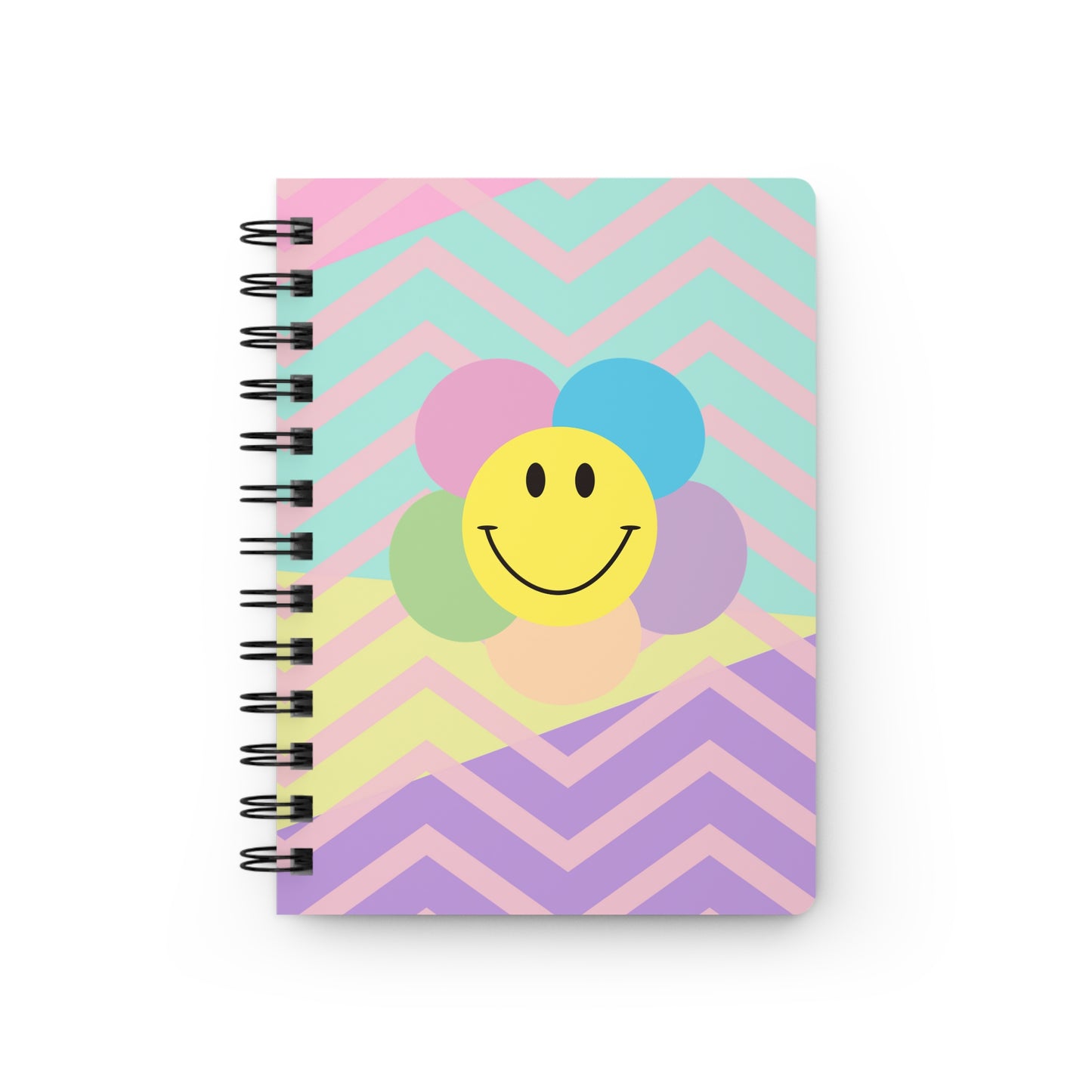 Pastel Smile Spiral Bound Journal