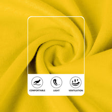 Load image into Gallery viewer, Holly Burger Yellow Cotton T-shirt
