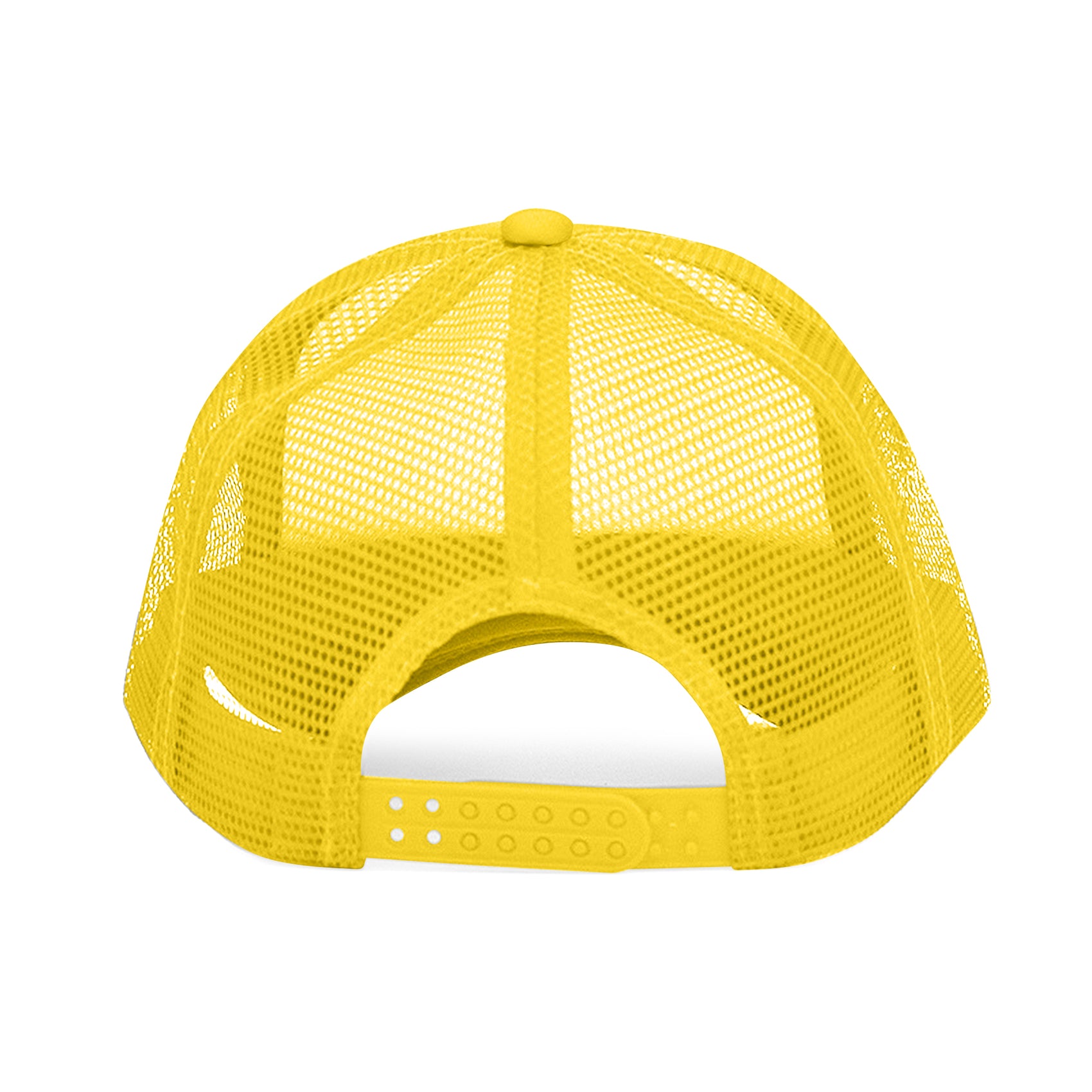 Holy Burger Mesh Cap Unisex Hat Yellow