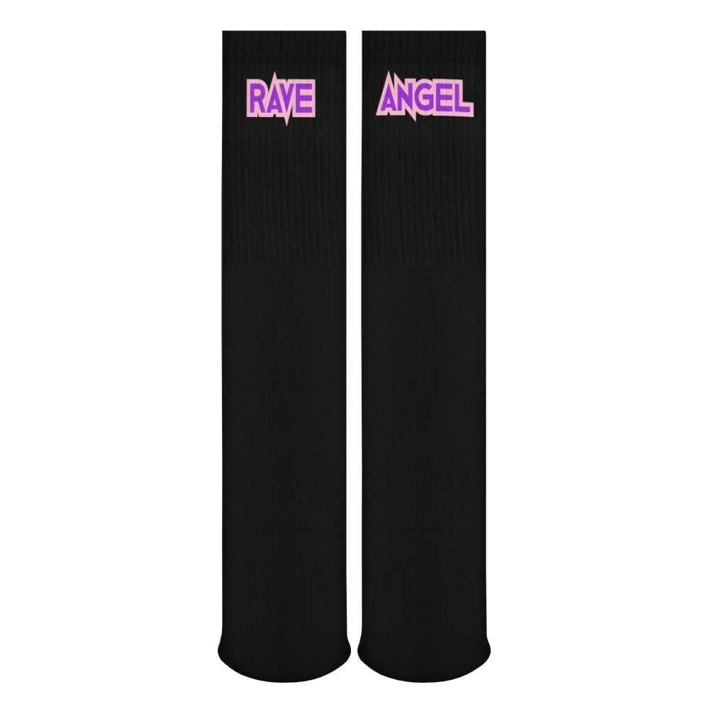 Rave Angel Black Breathable Stockings