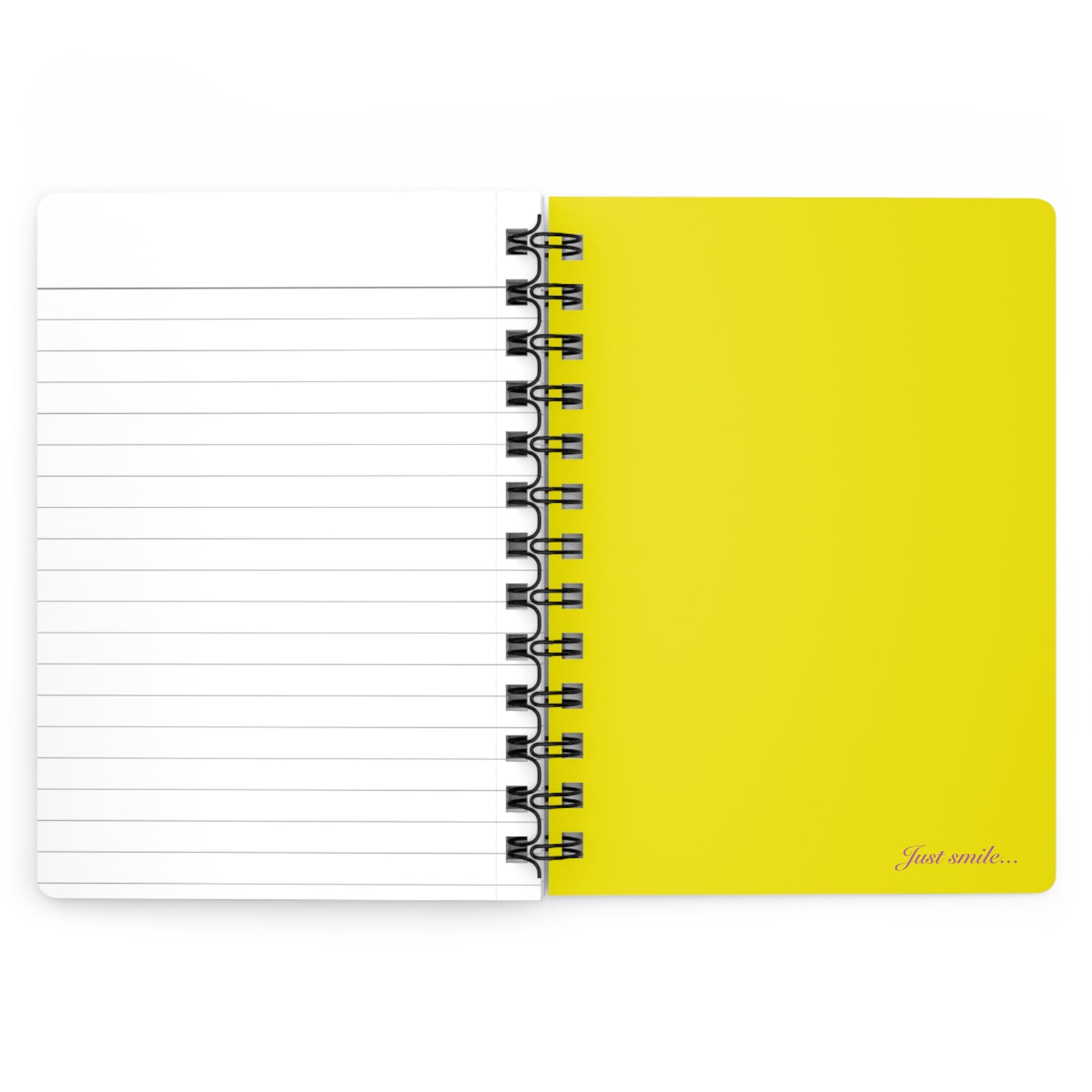 Smile Spiral Bound Journal