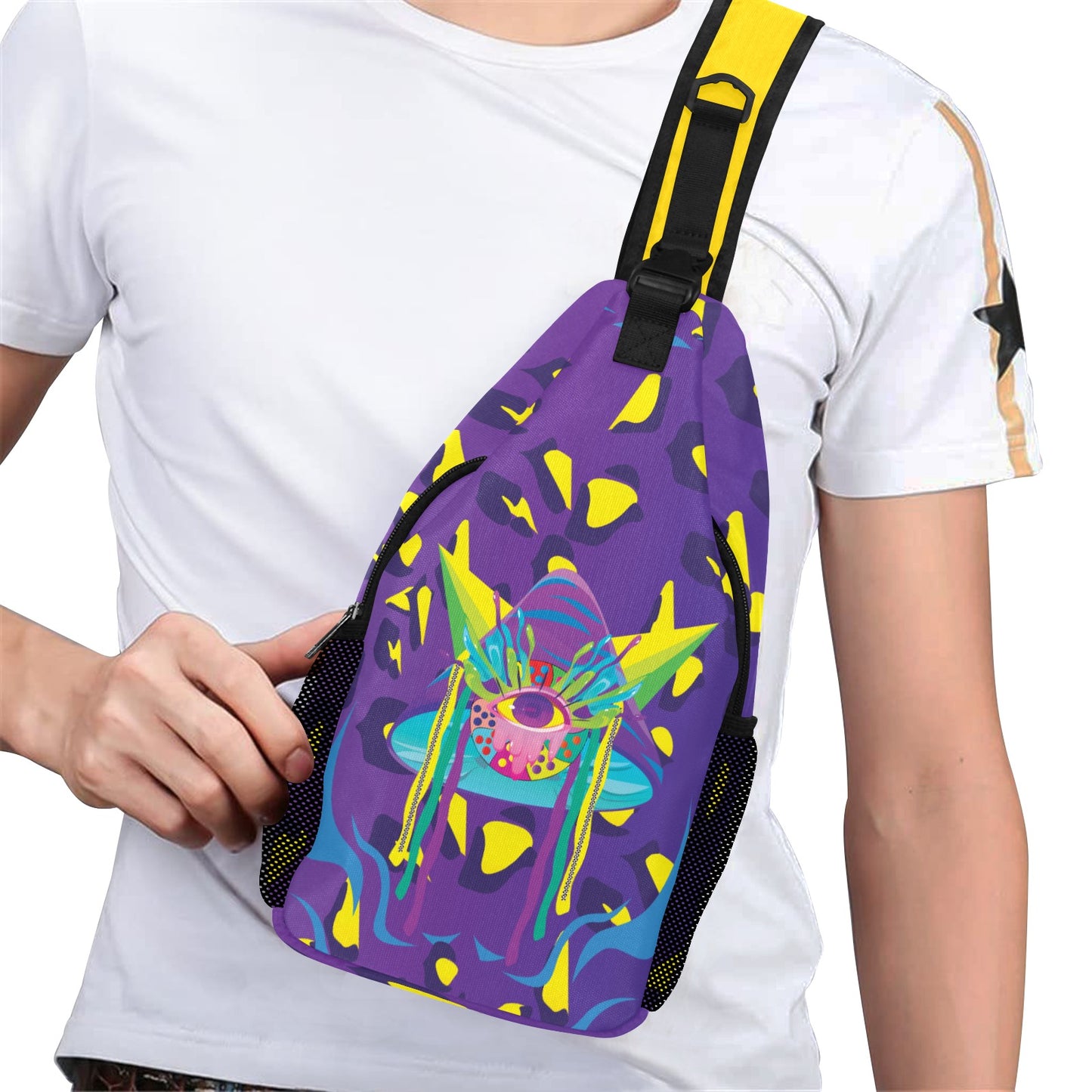 Insomniac Raver Unisex Chest Bag