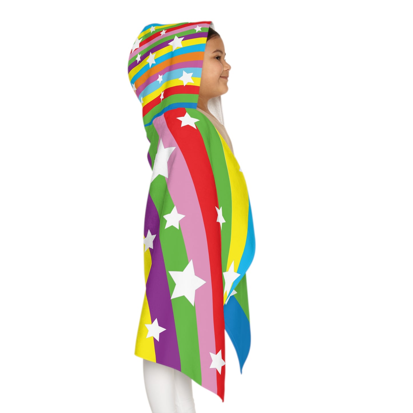 Rainbow Star Youth Towel