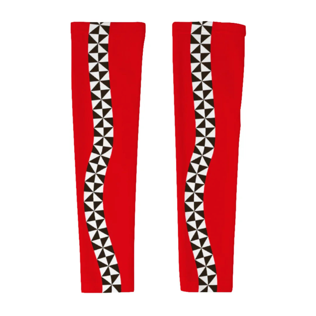 Snakey Red Women's Tank Bodysuit with Gloves