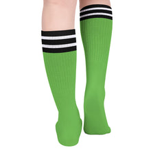 Load image into Gallery viewer, Brat Green Breathable Stockings
