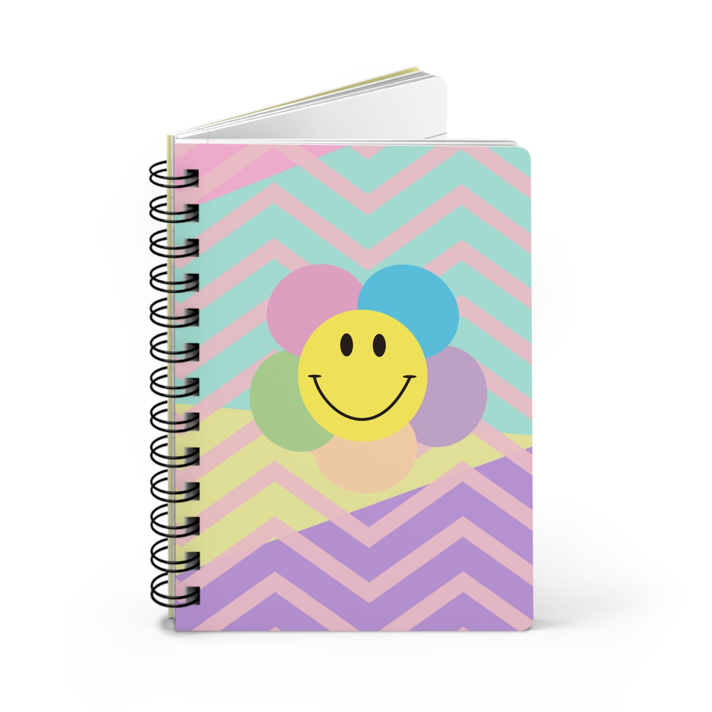 Pastel Smile Spiral Bound Journal