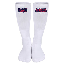 Load image into Gallery viewer, Rave Angel White Breathable Stockings
