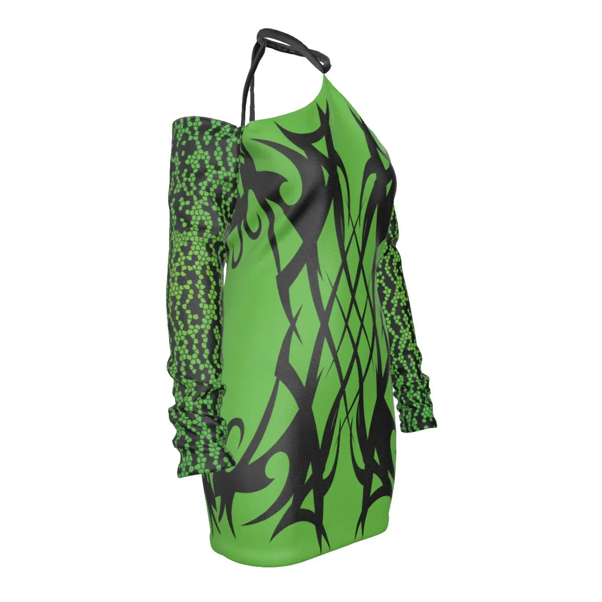 Moxie Women's Halter Lace-up Dress