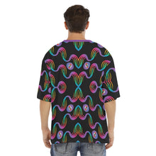 Load image into Gallery viewer, Frequency  Men&#39;s Drop Shoulder T-shirt With Short Sleeve
