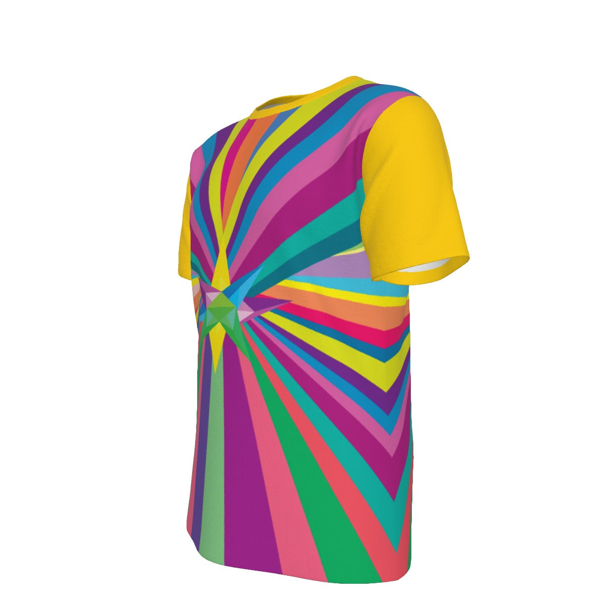 Multi Star Men's O-Neck T-Shirt