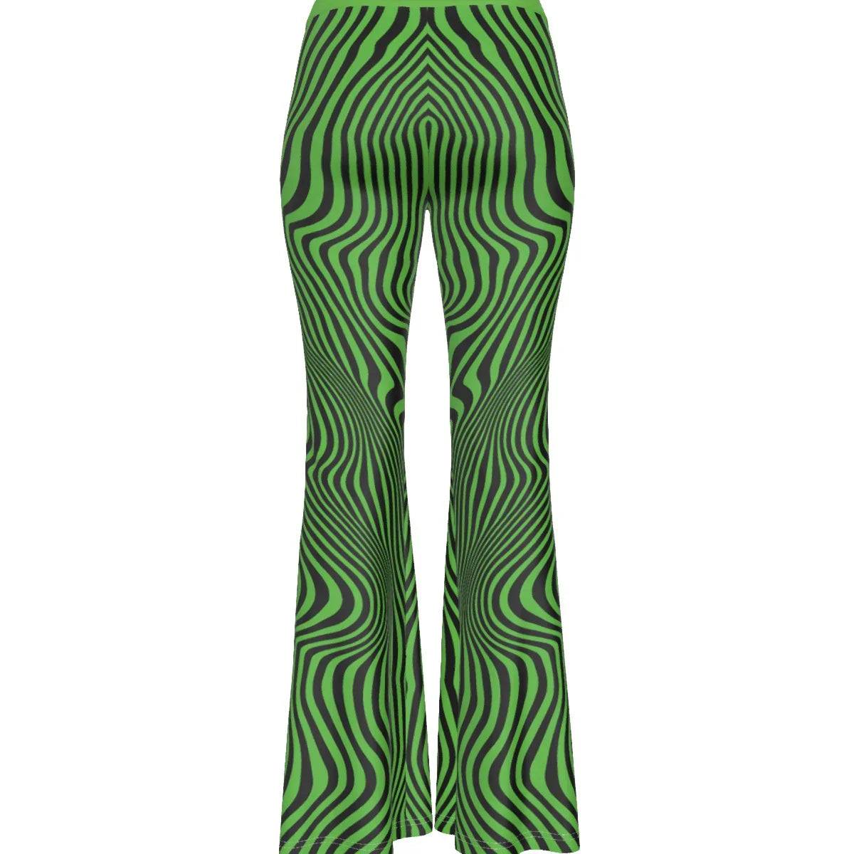 Moxie Hologram Women's High Elastic Flare Pants