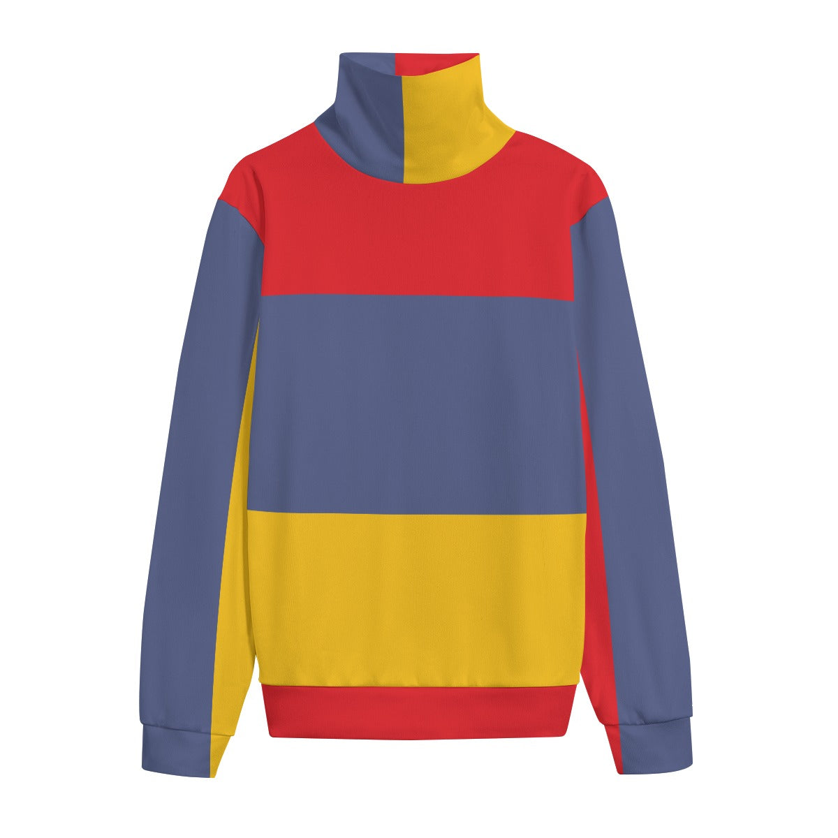 Circus Unisex Turtleneck Knitted Fleece Sweater