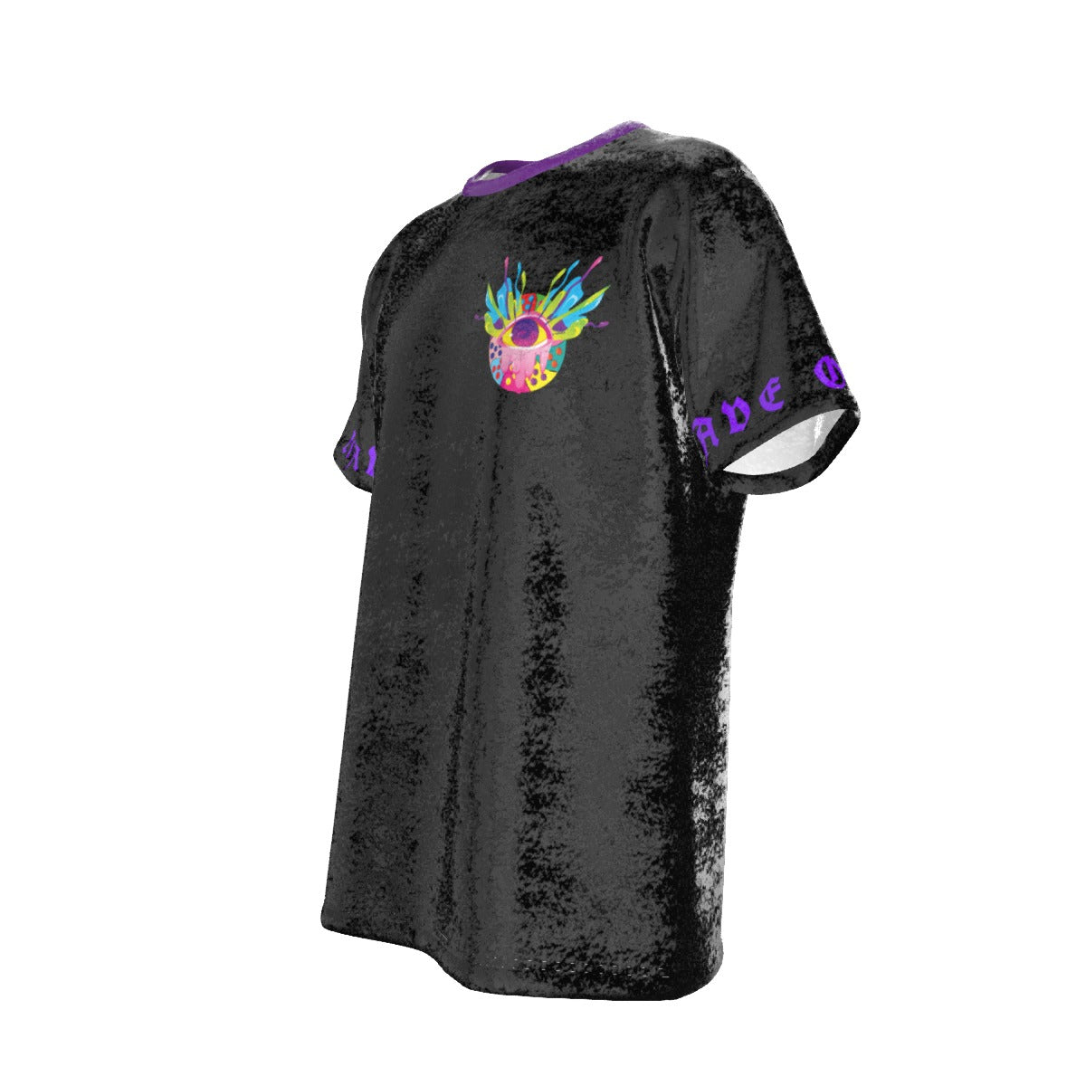 Wakeful Raver black Men's T-Shirt | Velvet