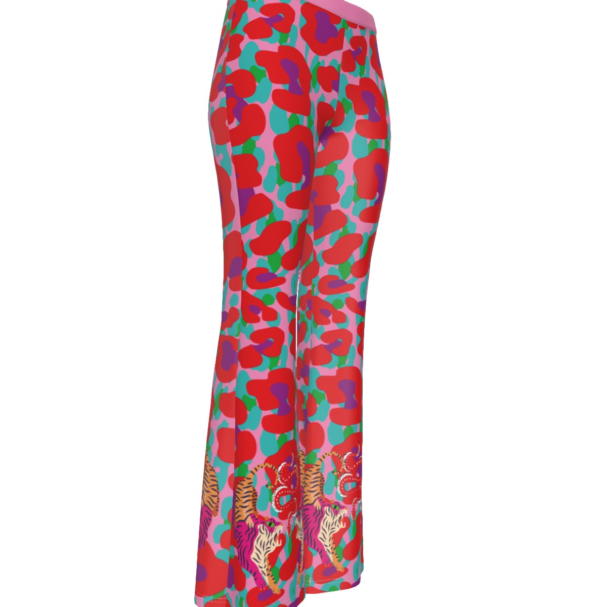 Tiger Balm Paw Women's High Elastic Flare Pants