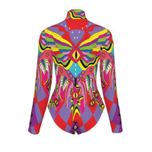 Load image into Gallery viewer, Rave Angel  Women&#39;s Turtleneck Long Sleeve Bodysuit
