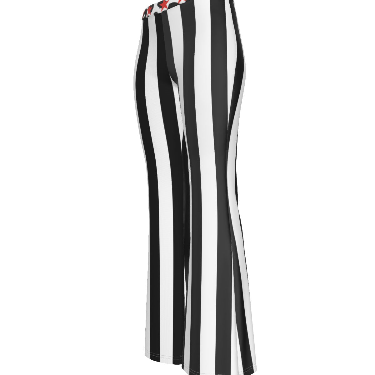 Ravella Stripe Women's High Elastic Flare Pants