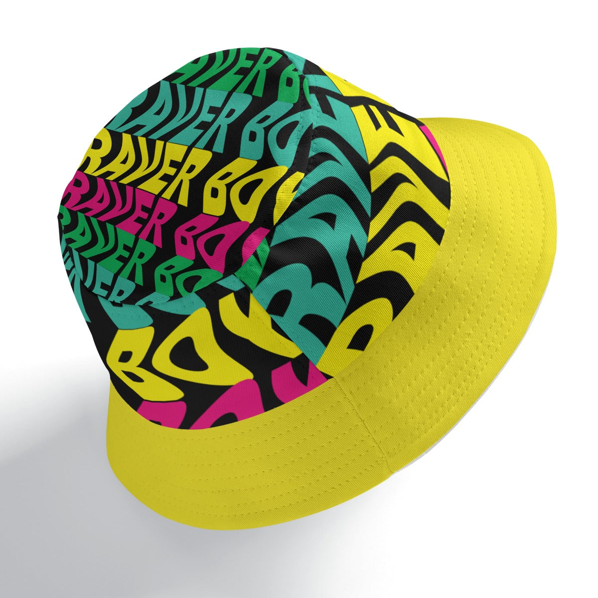 Raver Boy Double-Side Printing Bucket Hat