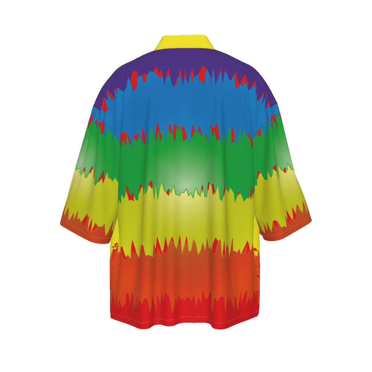 Rainbow Splash Unisex Kimono